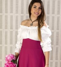Camisa básica blanca ML