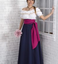 Falda básica II Azul Marino