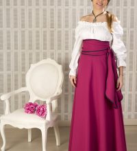 Falda básica II Fucsia