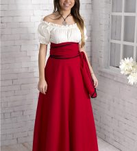 Falda básica II Rojo
